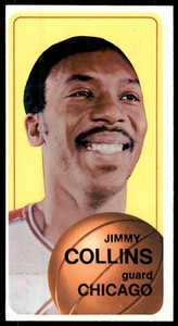 1970-71 Topps Basketball Jimmy Collins (E) RC Chicago Bulls #157