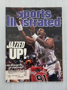 6/16/1997 Sports Illustrated Jazzed Up! Karl Malone and Utah Try To End a Dynast - Picture 1 of 5