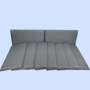 NEW Tindeya Headboard Panel Wall Panels for Bedroom 23.6" x 11.8" Gray 9-PACK - Picture 1 of 7