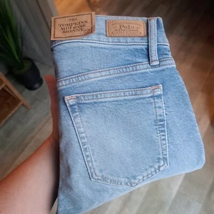 NEU Polo Ralph Lauren Tompkins Mid Rise Skinny Jeans Denim blau Damen 25 $ 125 - Bild 1 von 5