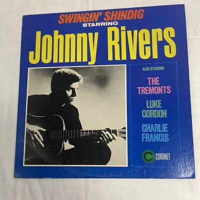 Johnny Rivers (1964 Vinyl LP) Swingin' Shindig  Coronet CXS-246 Rock 'N Roll - Image 1 of 4