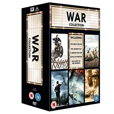 Essential Collection War 5-Pack DVD DVD Military & War (2017) James Garner New - Image 1 of 4