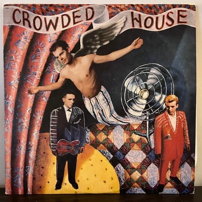 CROWDED HOUSE - Self Titled  (1986) - 12" Vinyl Record LP - VG+ - Image 1 of 3