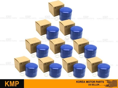 10pcs ✅ Oil Filters & Washers for Hyunai Kia 26300-35505 / 26300-35600 - Image 1 of 4