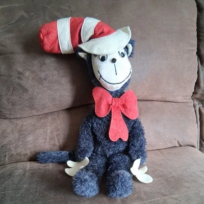Peluche de colección Cuddle Toys Douglas Cat in the Hat Dr. Seuss 24" de alto años 70 usado en excelente estado Foto 1 de 3