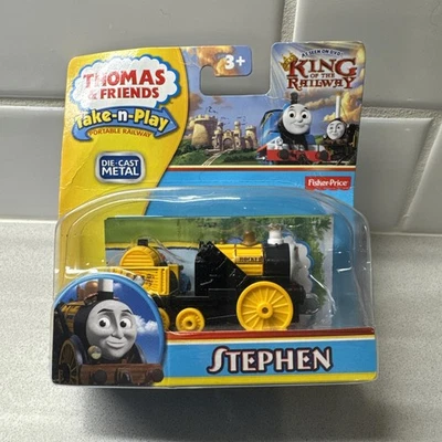 ¡STEPHEN! THOMAS FRIENDS TREN REY DEL FERROCARRIL NUEVO Take N Play Along DIECAST Foto 1 de 2