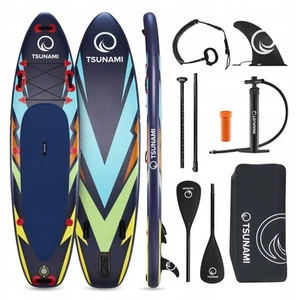 SUP TSUNAMI BOARD 320 CM - KOMPLETTSET PUMPE, DOPPELPADDEL UND LEINE - Bild 1 von 15