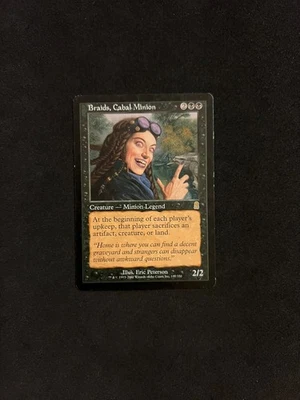 Braids, Cabal Minion [Odyssey] Magic MTG Cards MP - Image 1 of 2