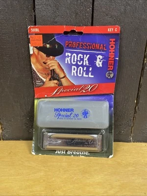 Hohner Special 20 Harmonica Key of C Germany 560/20 EXCELLENT 10 Holes with Case - Image 1 of 4
