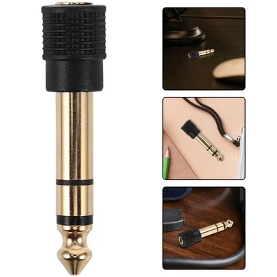  10 Stück Mikrofon-Kopfhörer-Adapter: 3,5-mm-Klinkenbuchse auf - Bild 1 von 4