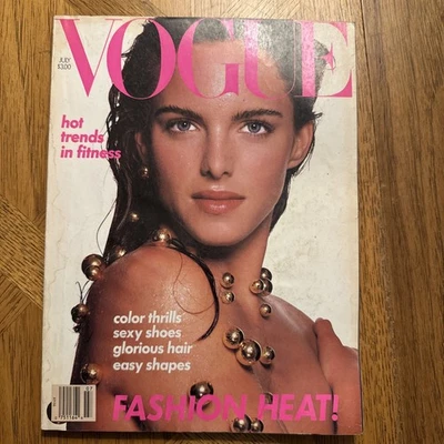 Vogue July 1988 Susan Miner Photo by Richard Avedon Patrick Swayze Robin Wright — 第 1/3 张图片