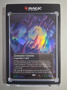 Gemstone Caverns (0061) (Borderless FOIL) Edge of Eternities - EOE - MTG - NM - Picture 1 of 6