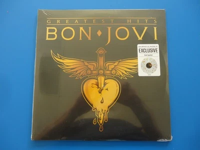 Bon Jovi Greatest Hits (2024) NEW Gold Splatter Shrink Wrap Tear B &N Exclusive - Image 1 of 4