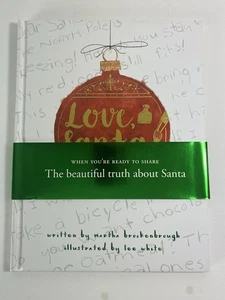 Love, Santa by Martha Brockenbrough  & Lee White Hardcover Interactive New Book - Picture 1 of 13