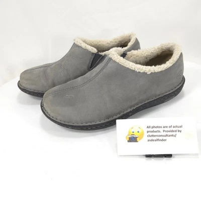 Zapatillas sin cordones Keen de gamuza forradas Sherpa cómodas para mujer talla 5,5 1011473 gris Foto 1 de 4