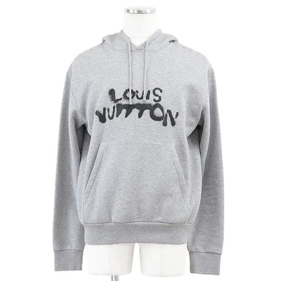 Sudadera con Capucha LOUIS VUITTON 2021AW NeonWorking Hombre L/S Para Hombre Talla Pequeña Gris Foto 1 de 4