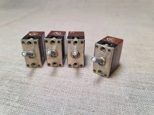 Vintage Soviet Aircraft Switch,Airplane, Helicopter,Control Panel. lot 4 pieces. - Picture 1 of 18