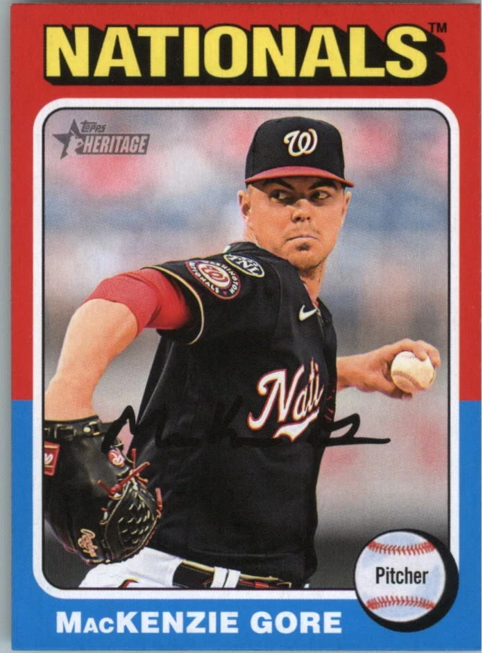 2024 Topps Heritage Mini Baseball Card Pick (Base) - Image 1 of 1