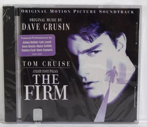 THE FIRM Soundtrack CD Hype Sticker - Dave Grusin Jimmy Buffett Lyle Lovett +++ - Picture 1 of 5