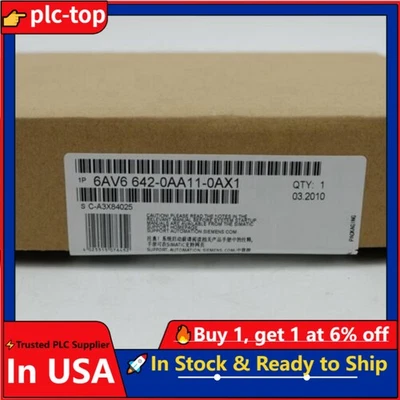 Panel táctil Simatic TP177A nuevo 6AV66420AA110AX1 SIEMENS 6AV6 642-0AA11-0AX1 Foto 1 de 2