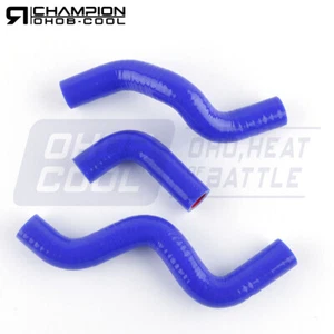 Kit de manguera de radiador de silicona adecuado 2001-2008 KTM 50 SX PRO JR Junior Senior Azul - Imagen 1 de 8