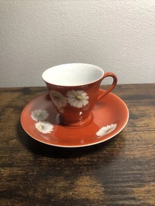 Vintage Noritake daisy tea cup (Small) and saucer Nippon Tiki Kaisha - Picture 1 of 12