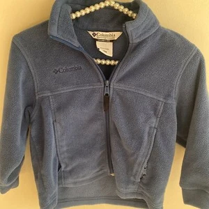 Columbia Youth Full Zip Fleece Jacket. Size 4/5 - Picture 1 of 3