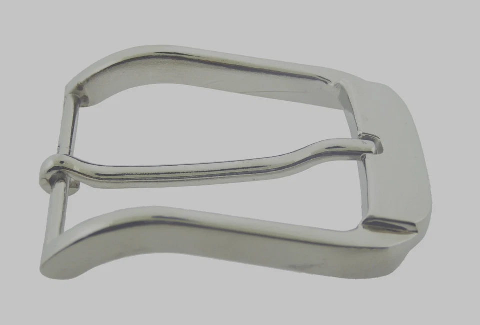 Pin Belt Buckles for Men's 1.25" 1 1/4" Inch 32mm Wide Belt Silver Prong Replace - Image 1 of 4