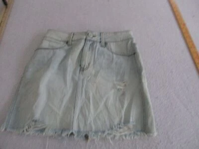 Womens blue Mudd flx stretch denim skirt sz 5 Foto 1 de 4