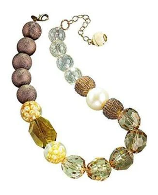 Collar Gargantilla Lenora Dama Retro Glam Distintivo 16" a 18" (JT2) Foto 1 de 2