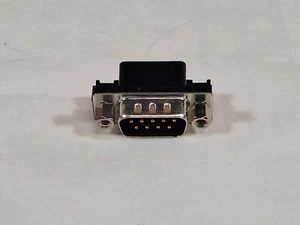 Qty 5 Female D-Sub Connectors DE-9 Pin Angle PC Board Mount Screw Terminal PCB - Picture 1 of 2
