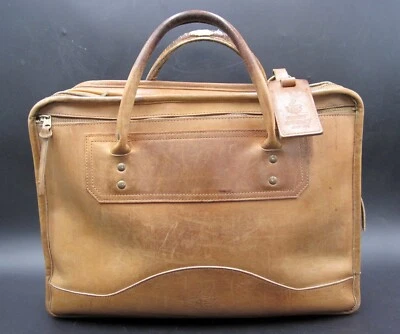 Bolsa para pernoite vintage de couro Gokey carteiro - Imagem 1 de 4