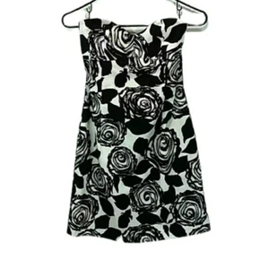 Necessary objects dress size Large cocktail black white - Picture 1 of 5