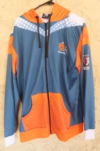 Echo Fox Pro Full Zip Hoodie Meta H1Z1 Pro League sz L Blue & Orange - Picture 1 of 7