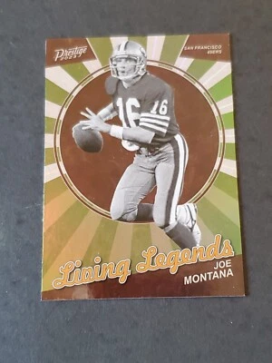 JOE MONTANA 2023 Panini Prestige LIVING LEGENDS #LL-23 San Francisco 49ers - Image 1 of 2