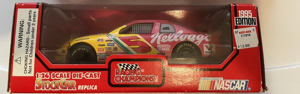 Racing Champions #5 Terry Labonte 1/24 Die Cast Bank 1995 Edition Kelloggs con llave Foto 1 de 1