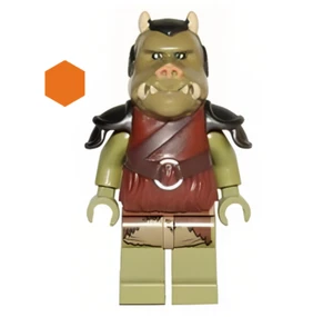 LEGO Star Gamorrean Guard Olive Green minifig sw0405 From set 9516 (2012) - Picture 1 of 2