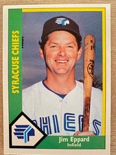 1990 CMC #13 Jim Eppard Syracuse Chiefs