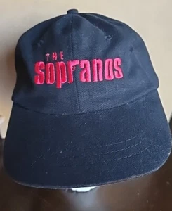 Vintage The Sopranos HBO Movie TV Promo Strapback Dad Cap Hat - New Without Tags - Picture 1 of 3