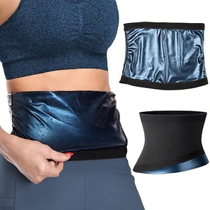 HOT Women Sweat Body Shaper Sauna Waist Trainer Fajas Reductoras Shapewear Belt - Picture 1 of 14