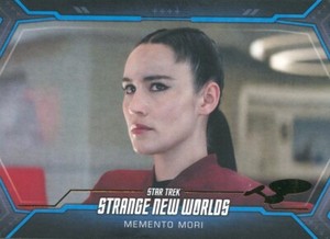 Star Trek Strange New Worlds Season 1 Gold Parallel base card number 21