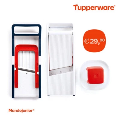 Tupperware Mando Junior rallador de frutas y verduras rallador triturador