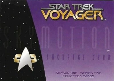 STAR TREK VOYAGER SEASON 1 SERIES 2 SKYMOTION EXCHANGE CARD EXPIRED BY SKYBOX - Image 1 of 2