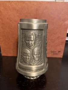1991 Star Trek The Offical 25th Anniversary Fine Lead-Free Pewter Stein Tankard - Picture 1 of 4