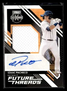 2021 Panini Elite Extra Edition Izaac Pacheco Future Jersey Autograph Auto U4784 - Picture 1 of 2