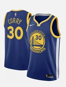 2017 Nike Golden State Warriors Road Steph Curry Swingman Jersey Sz 3XL XXXL NWT - Picture 1 of 10