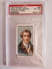 1924 Duke of Wellington Leaders of Men Ogden's LTD PSA 6