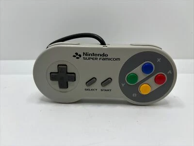 Controller Joystick Joypad Gamepad NINTENDO SNES / FAMICOM Originale Grigio - Immagine 1 di 2