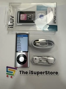 Apple iPod nano 5ta generación plateado (16 GB) como nuevo + 1 año de garantía CPS - Imagen 1 de 5
