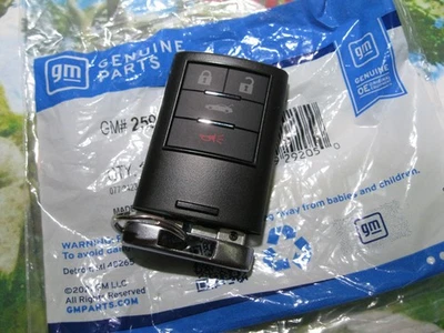 New In Bag OEM 05/13 Corvette Transmitter 25926479 #1 Key Fob Remote M3N5WY7777A - Image 1 of 4